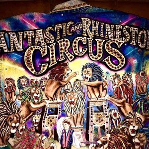 Alamo Vintage Jacket -  Fantastic and Rhinestone Circus - Collector Piece
